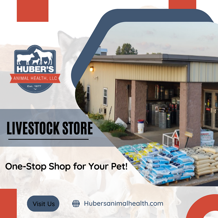 Buy Your Animal Products Online by Huber’s Animal Health LLC on Dribbble