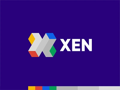 XEN, ai solutions, X letter, path, data blocks, saas logo design ai algorithm artificial intelligence automation blocks data analytics infrastructure letter mark monogram logo logo design machine learning robotics saas daas iaas iot smart cities software solutions tech technology virtual reality x xen