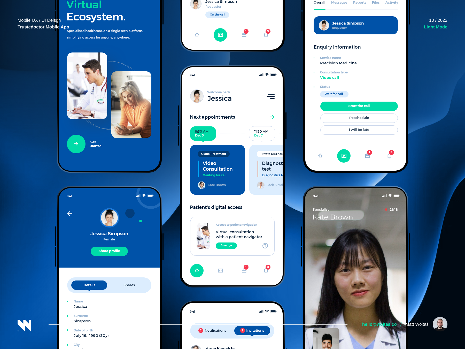 #4 Medical MobileApp android app application call consultation design doctor health healthcare hospital ios iphone medicine mobile patient smartphone telemedicine ui ux video