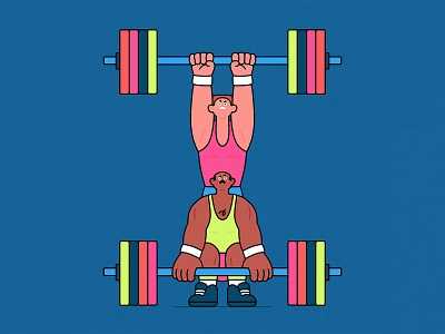 Iron, The Pumping Thereof 36days adobe blue characterdesign colourful digitalart flatdesign graphic gym i illustration illustrator iron lifework muti noise typedesign typeillustration vector workout