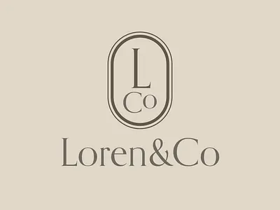 Loren&Co Brand Design brand design branding design graphic design logo logo design typography visual identity