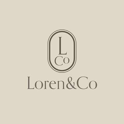 Loren&Co Brand Design brand design branding design graphic design logo logo design typography visual identity