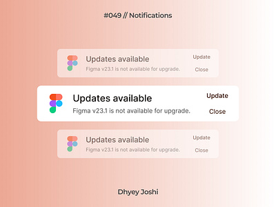 Day 049 - Notifications 049 branding challenges community dailyui design figma illustration logo mobile notifications ui ux website