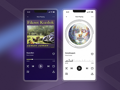 Music Player Mobile App applemusic dailyui mobile app music app music player music player app music player ui player spotfy