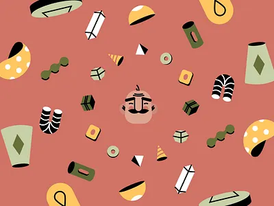 Declutter animation animation declutter explainer animation illustration money motion design motion graphics stuff vector