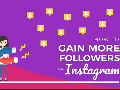 Increase Your Instagram Followers with Organic Marketing branding design digitalmarketing graphic design illustration instagram post logo photoshop social media design ui