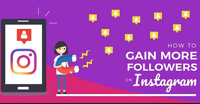 Increase Your Instagram Followers with Organic Marketing branding design digitalmarketing graphic design illustration instagram post logo photoshop social media design ui