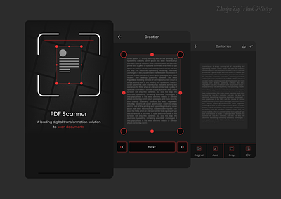 PDF Scanner App UI
