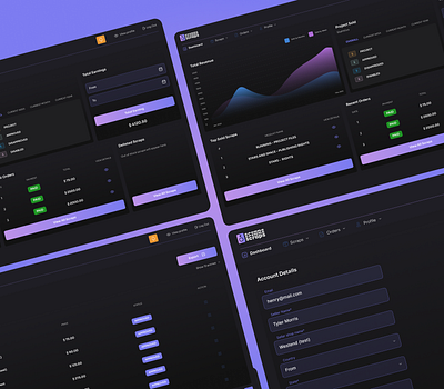 Dashboard - marketplace for music project | 💛💙 animation branding dashboard design design. e commerce ecom figma illustration landing landing page music dashboard music store ui ui dashboard uiux ux webdesign