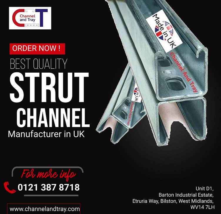 Best Strut channel Suppliers in UK by Channel and Tray on Dribbble