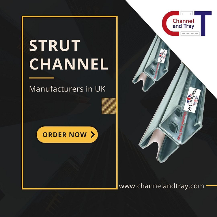 Strut Channel Manufacturer in UK by Channel and Tray on Dribbble