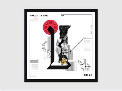36 Days of Type | I (2023) 36days i 36daysoftype 36daysoftype10 abstract art design experimental experiments graphicdesign i illustration type typography