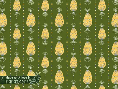 Ukrainian Easter garland🥚 2d illustration adobe illustrator blue easter easter eggs easter pattern eggs fabric pattern illustration illustrator ornament seamless pattern paper pattern pysanky seamless pattern slavik ornament textile ukrainian easter ukrainian ornament pattern vector yellow