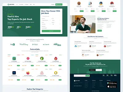 Job Stock Pro - Job Board Themes candidate career freelancer job board job directory job listing job portal