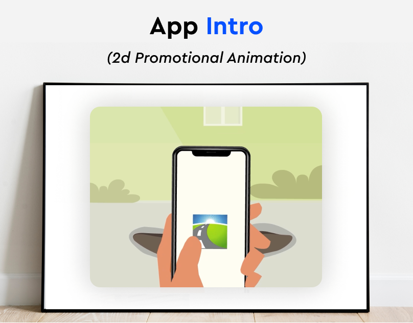 App Intro With 2D Animation animation app branding design graphic design illustration logo mobile design ui ux vector