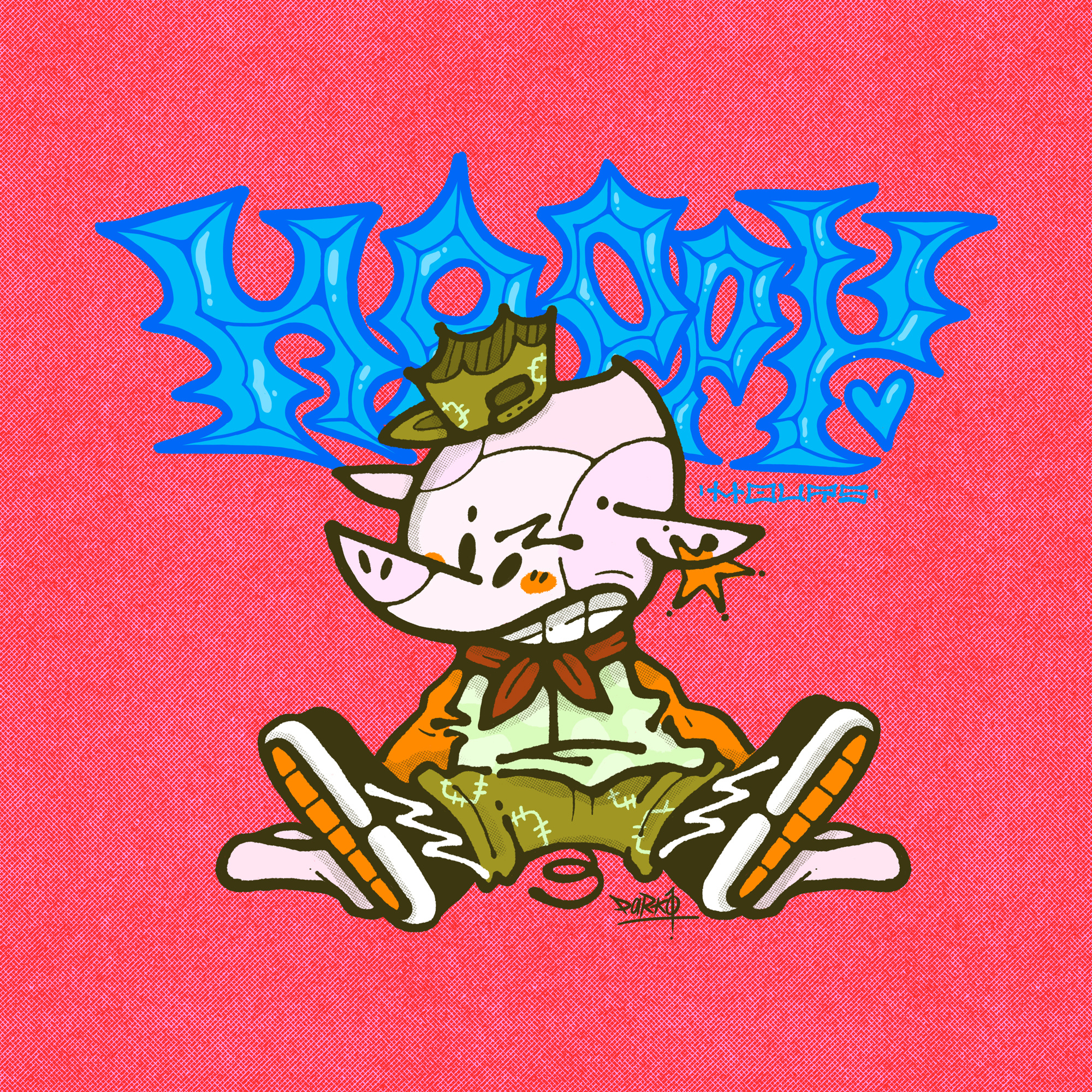 Drawing Session: APR 23 cartoon character graffiti illustration typography