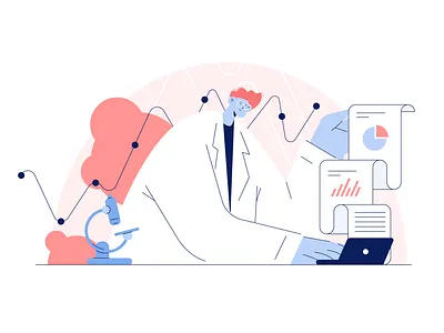 Analysed! brandillustration branding corporate design digitalart digitalillustration flat flatillustration graphic design illustration tech vector