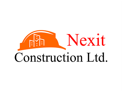 Construction logo art construction design helmet logo modern vector