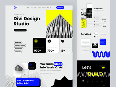 Design Agency agency animation branding design design agency divi illustration ishtiaq landing page logo minimal product design studio template typography ui ux web design website wordpress