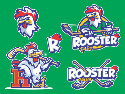 ROOSTER MASCOT PACK {FOR SALE} baseball basketball branding brandinghockey design fosalelogo gaming hockeymascot hockeytournament illustration logo mascot rooster roosterdesign roosterillustration roosterlogo sport sportbranding sportlogo sporttournament