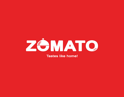 Zomato Logo Redesign branding food logo graphic design logo logo design photoshop ui ux zomato logo zomato logo redesign