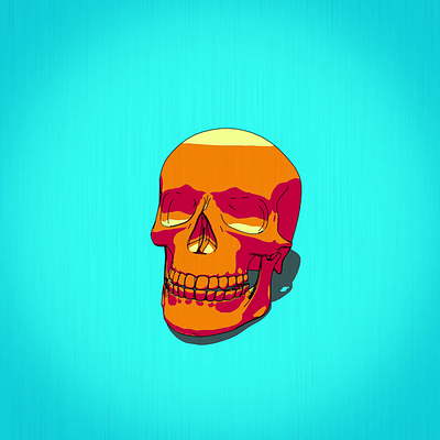 Skulls 3d animation cel shading design glitch mograph motion design motion graphics skull skulls