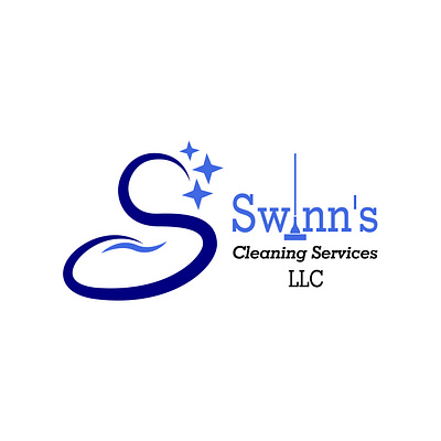 Swinn's Cleaning Services visual identity brand branding design illustration logo shape sign symbol typography