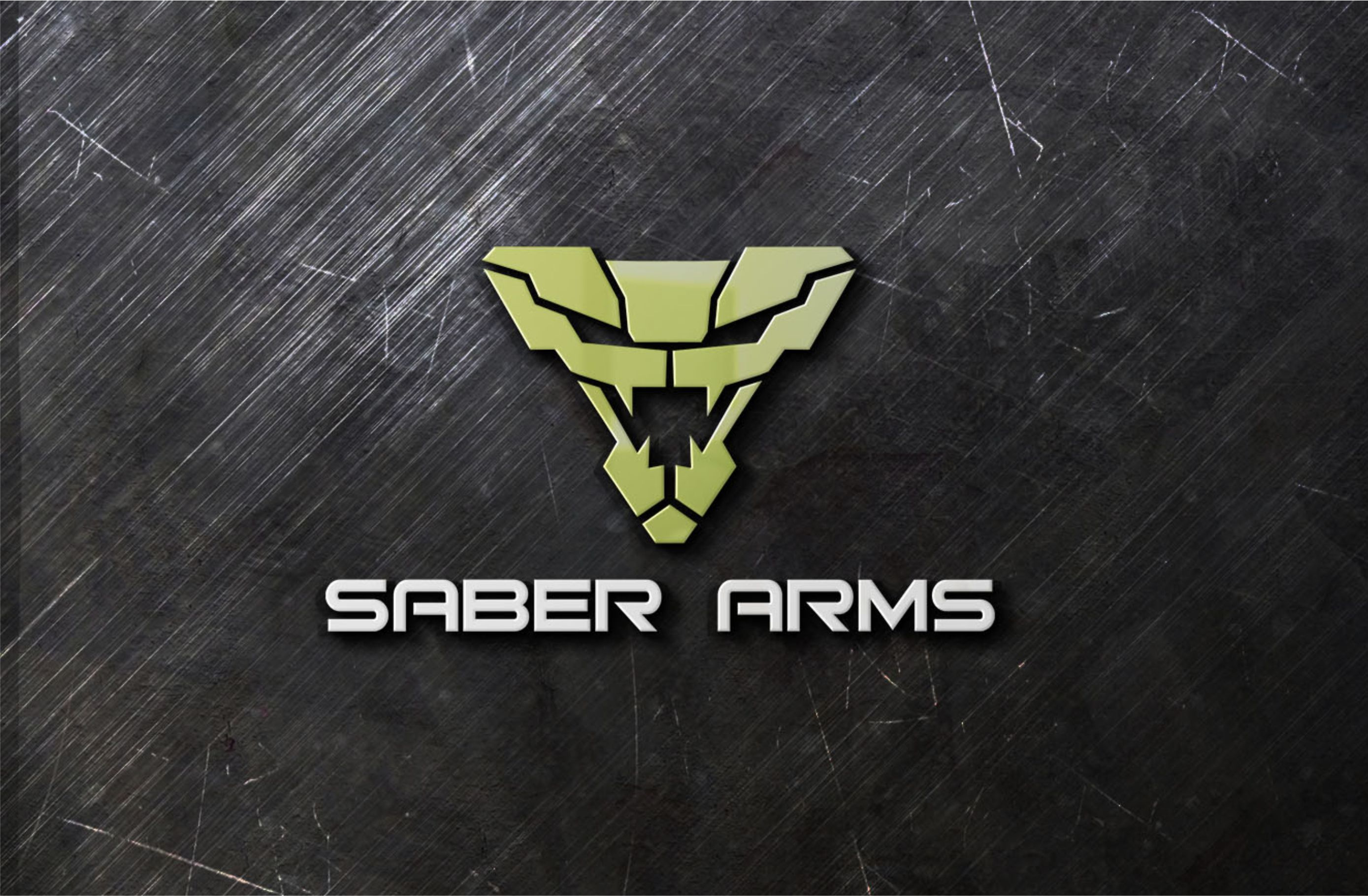 Powerful Military Style of Snake Head Logo for Saber Arms abdul rohman brand agency brand design brand identity branding design design gravisio illustration logo logo design ui