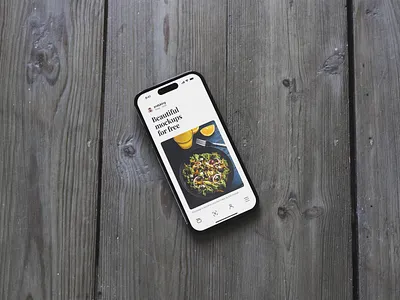 iPhone 14 Pro Mockup on Old Table 14 free iphone mockup old photoshop pro psd smart object table