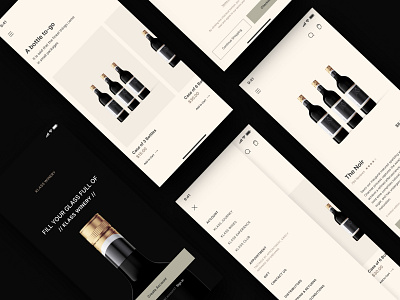 KLASS - Wine Company App apps brand design graphic graphic design interface ui uiux