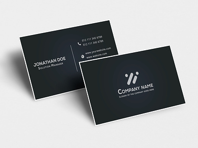 Minimalist business card Design of high quality. branding business card business card design business card project card design design card graphic design high quality illustration logo minimalist business card project business card ui ux vector