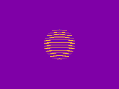 Anova Stac branding circle lines logo optical illusion waves