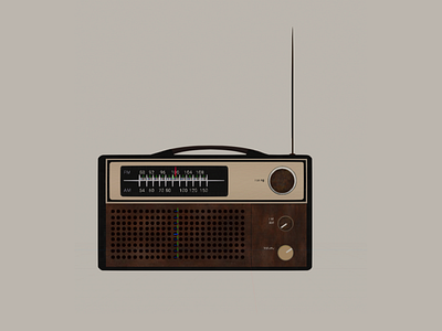 Classic 1950s Radio build designdrug watchmegrow design ui ux