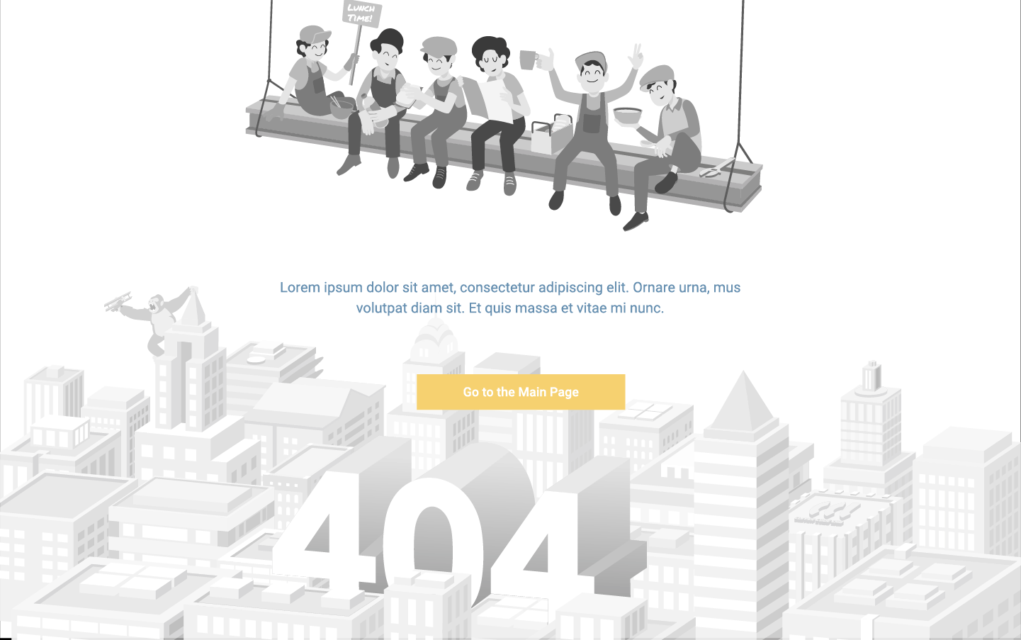 404 Page for a Construction Company 404 404 page build builder building building company ccl clever code lab construction construction company constructor error error page
