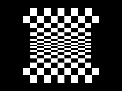 OK_36DAYS_10_I 36daysoftype design geometric grid i illustration letter i letters logo minimal monogram movement optical optical illusion squares