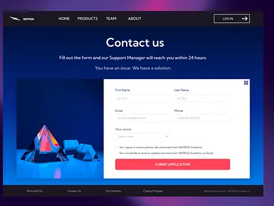 Daily UI, Day 028: Contact Us page app branding contact contact page contact us contact us page contacts dailyui design logo ui us ux