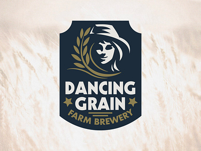 Dancing Grain Logo & Branding agriculture beer beer can brand branding brewery can design craft beer design farm graphic design illustration label design logo packaging typography