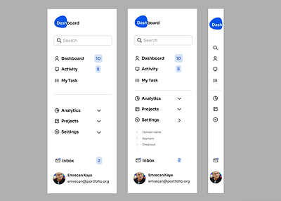 Dashboard Navigation