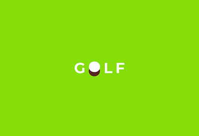GOLF branding design graphic design illustration logo sport vector