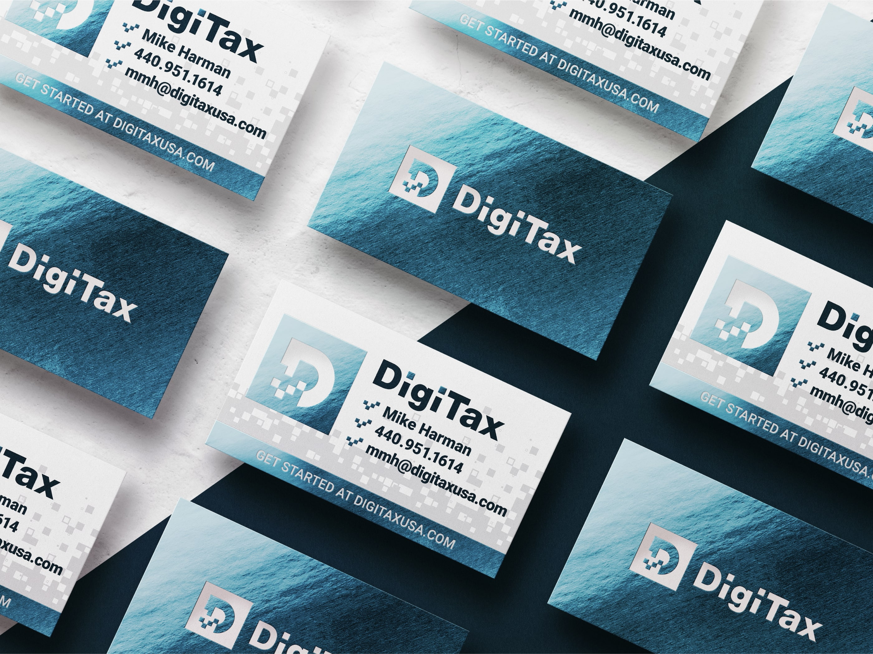 DigiTax Logo & Branding by Tyler Frisbee on Dribbble