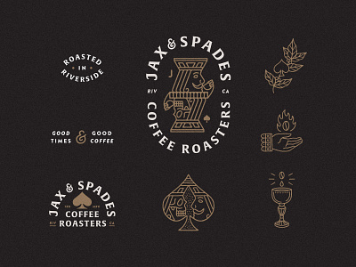 Ace of spades queen logo by Nagual on Dribbble