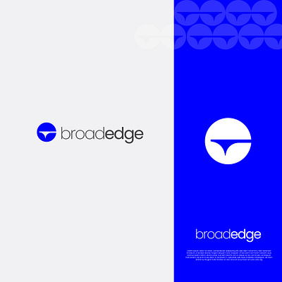 Broadedge brand identity branding design flat graphic design illustration logo minimal ui ux vector
