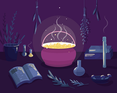 An evening of magic design illustration vector