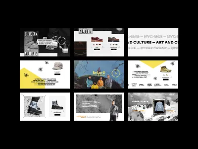 Timberland - Limited editions aftereffect animation brand branding concept creative design digital edition figma items landing limited shoes sustainability ui ux website