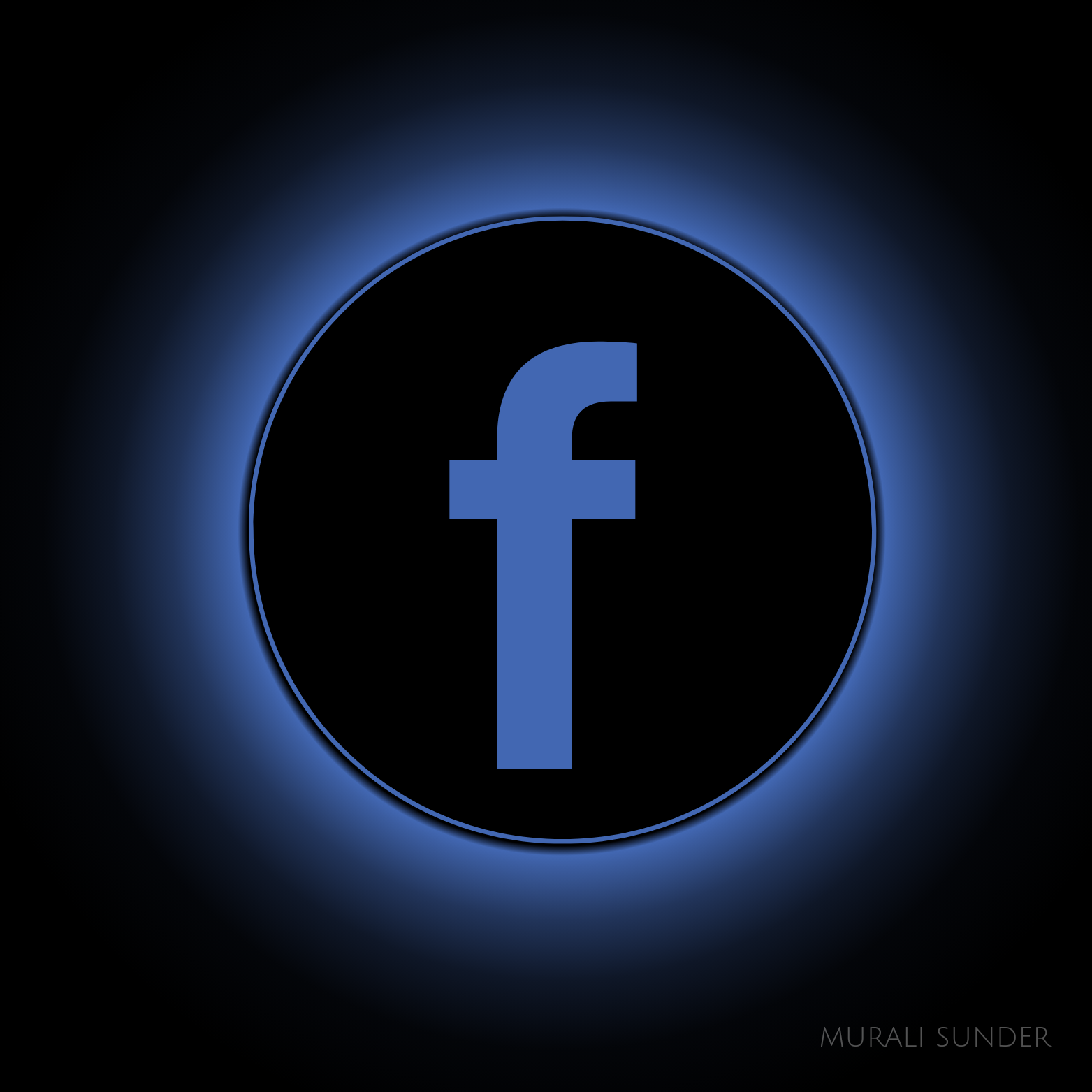 Facebook Logo Redesign by Murali Sunder on Dribbble