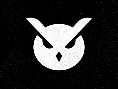 Owl Logo animal bold brand identity design freelance design graphicdesign illustration logo minimal owl procreate texture