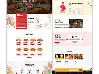 Pizza Website delivery service figma food delivery service food delivery website food landing page food web food website interaction design landing page design pizza pizzalandingpage pizzawebsite restaurant restaurant branding restaurant landing page web design webdesign website website design wesite