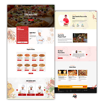 Pizza Website delivery service figma food delivery service food delivery website food landing page food web food website interaction design landing page design pizza pizzalandingpage pizzawebsite restaurant restaurant branding restaurant landing page web design webdesign website website design wesite