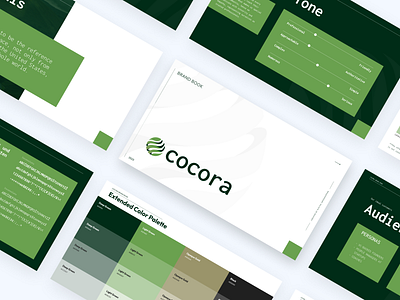 Cocora Brand Book branding design graphic design logo typography ui