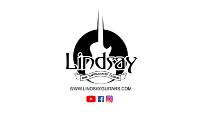 Lindsay Guitars Logo Animation animation branding inro outro logo logo animation mobile splash animation motion graphics